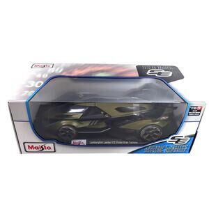 Maisto Lamborghini Lambo V12 Vision Gran Turismo 1:18 Diecast Metallic Green Car